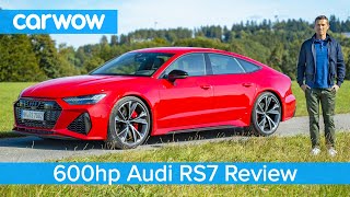 Audi RS7 2020 review – tested 060mph and on the Autobahn [upl. by Eiruam]