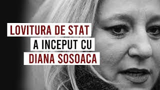 LOVITURA DE STAT a inceput cu DianaSosoaca [upl. by Oiredised]