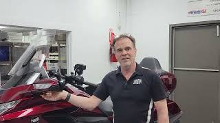 New Axxion Camera Mount for 2018 Honda Goldwing by Max McAllister amp Traxxion Dynamics [upl. by Yetsirhc774]