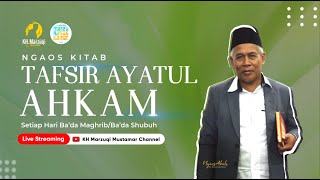 🔴72 NGAOS KITAB TAFSIR AYATUL AHKAM JUZ 2  13082024 [upl. by Akemad]