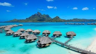 Overwater Villa Tour in Bora Bora  Cloe Feldman [upl. by Minna904]