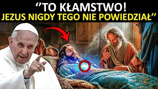 Papież Franciszek ujawnia szokującą prawdę o Jezusie i Biblii [upl. by Keryt835]