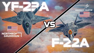 F22 Raptor Vs YF23 Black Widow II  Advanced Tactical Fighter  Digital Combat Simulator  DCS [upl. by Selmner]