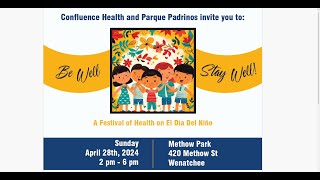 Dia del Niño health fair at Methow Park April 28 [upl. by Arakahs]