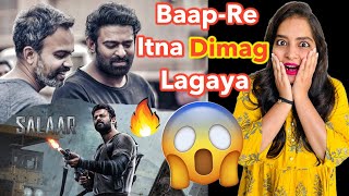 Salaar Trailer 2  Prabhas Comeback REACTION  Deeksha Sharma [upl. by Ah]