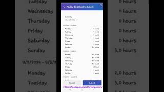 Dynamics 365 Project timesheet mobile app [upl. by Glynnis977]