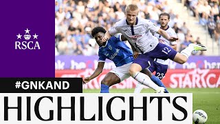 HIGHLIGHTS KRC Genk  RSC Anderlecht  20232024 [upl. by Nyre]