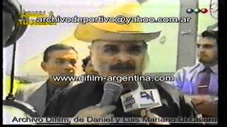 Malevo Ferreyra puede salir del penal  DiFilm 1998 [upl. by Eidak]