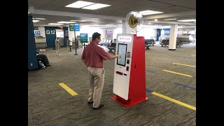 Bitstop Bitcoin ATM at Miami International Airport concourse G next to gate 16 [upl. by Whitver]