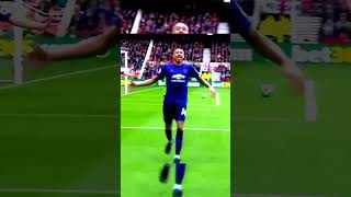 Lingard funny celebration 😂 football ronaldinho lingard ronaldo premierleague [upl. by Heger]