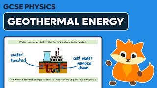 Geothermal Energy  GCSE Physics [upl. by Sirk]