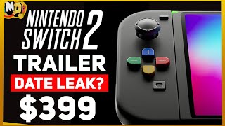 Nintendo Switch 2 Details Leak Great News [upl. by Duaner809]