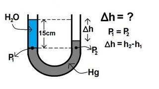 Physics 33  Fluid Statics 7 of 10 Pressure Gauge [upl. by Thorrlow27]