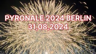 Pyronale Fireworks World Championship 2024 Full Show 4K at Olympiastadion Berlin fireworks [upl. by Tannen18]