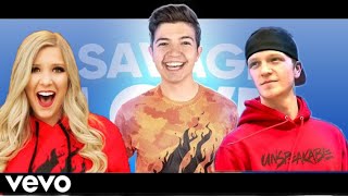 UnspeakablePrestonBrianna Sings Savage love Youtuber sing fan video [upl. by Aryn]