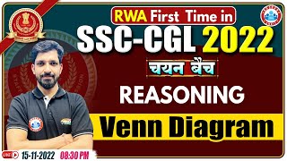 Venn Diagram Reasoning  SSC CGL Reasoning 28  Reasoning For SSC CGL  Reasoning By Sandeep Sir [upl. by Minor408]