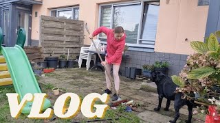 VLOG 🧹🪣 SPRZĄTAM OGRÓDEK i 🥴🦷BÓL ZĘBA  Olga Czereśnia [upl. by Esinyt]