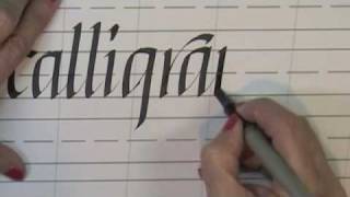 Italic Calligraphy Online Class [upl. by Parlin]