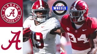 Alabama Football Spring Game 2024 Highlights  Alabama Football A Day  College Football Highlights [upl. by Josephina]