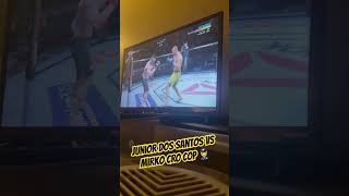 DOS Santos Fights Mirko Cro Cop 👮‍♀️ shorts [upl. by Astred]