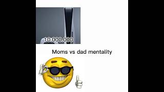 Satu langkah lagi😮‍💨mom vs dad mentality meme mentalitymeme [upl. by Suhail]