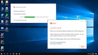 How to Fix All MS Office Uninstall amp Reinstall Error Office 20032016 100 Works [upl. by Hurleigh82]