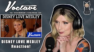 VOCTAVE Feat Kirstin Maldonado amp Jeremy Michael Lewis  Disney Love Medley  REACTION [upl. by Zaccaria]