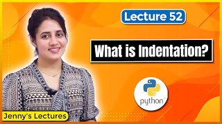 Indentation in Python  Python Tutorials for Beginners lec52 [upl. by Sebbie]