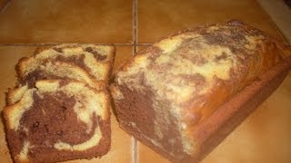 Comment faire un gâteau au yaourt marbré  RECETTE MARBRE [upl. by Ninnetta]