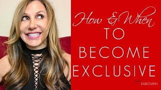 7 Tips on How amp When to become Exclusive Engaged at Any Age  Love amp Dating Coaching with Jaki [upl. by Kotick]