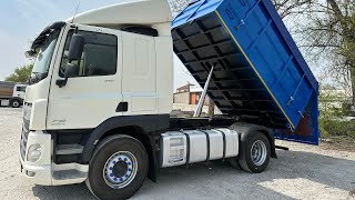 З тягача в самоскид Переобладнання тягача DAF CF 440 в самоскид 20 кубів [upl. by Ogilvy]