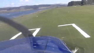 Glenforsa Airfield Landing Runway 07 [upl. by Ladd]