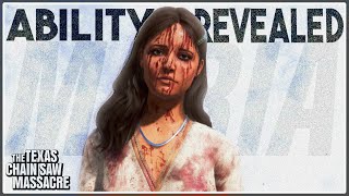 Marias Ability EXPLAINED  The Texas Chain Saw Massacre Video Game [upl. by Saleem]