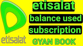 How do I check my Etisalat subscription [upl. by Retepnhoj]