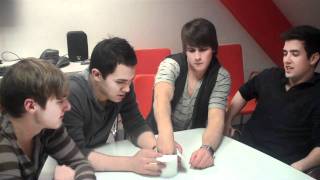 Big Time Rush talk to Sugarscape [upl. by Vtarj79]