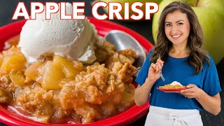 Apple Crisp Recipe  How To Make Apple Crisp [upl. by Odie]