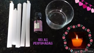 COMO FAZER VELAS AROMÁTICAS💕 VELAS PERFUMADAS [upl. by Brittain]