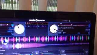 DELL LAPTOP RUNNING SERATO DJ INTRO AND SERATO DJ PERFECT [upl. by Ted975]