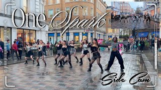 KPOP IN PUBLIC  SIDE CAM TWICE 트와이스  ONE SPARK  Dance Cover in LONDON [upl. by Ainel]