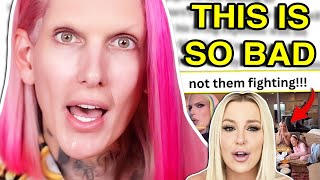 JEFFREE STAR IS A MESS  beefing with tana and brooke fans [upl. by Coheman]