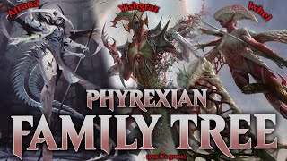 Phyrexian Family Tree EXPLAINED Yes Its GROSS  Phyrexia All Will Be One Lore [upl. by Suki]