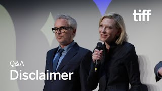 DISCLAIMER QampA with Cate Blanchett Kevin Kline amp Alfonso Cuarón  TIFF 2024 [upl. by Marys]