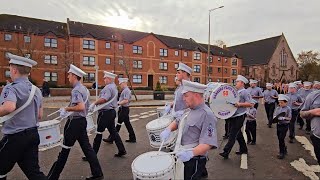 Apprentice Boys of Derry Bellshill NoSurrender Branch parade 4thNov 2023 [upl. by Marketa]