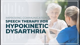 Improving Communication Speech Therapy for Hypokinetic Dysarthria [upl. by Biddle]