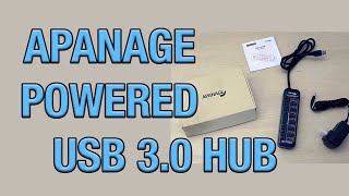 Apanage Powered USB 3 Hub [upl. by Etakyram]