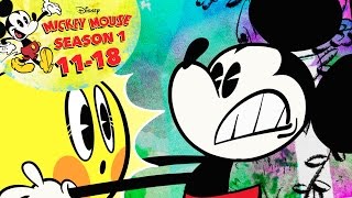 A Mickey Mouse Cartoon  Season 1 Episodes 1118  Disney Shorts [upl. by Shawn]