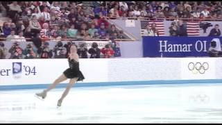 Oksana Baiul Оксана Баюл 1994 Lillehammer Olympic Technical Program [upl. by Ierbua]