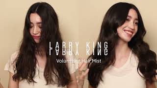 How to use Larry Kings Volumizing Hair Mist [upl. by Einrae212]