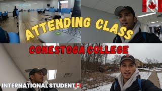 A DAY IN MY COLLEGE IN CANADA 🇨🇦 CONESTOGA COLLEGE CLASSROOM DOON CAMPUS🇨🇦 COLLEGE TOUR [upl. by Tyrrell]