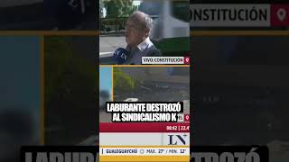 LABURANTE DESTROZÓ A TODO EL SINDICALISMO [upl. by Erastes981]